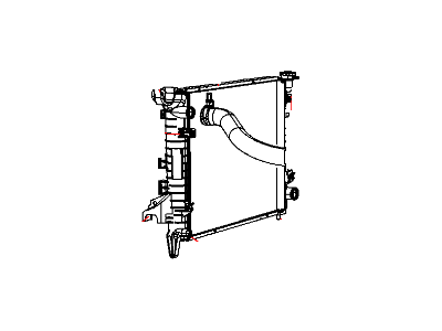 Dodge Radiator - 55056682AD