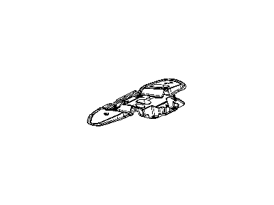 Mopar 5028730AA RETAINER-Overhead Console