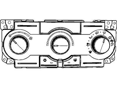 Mopar 55037979AC Air Conditioner And Heater Control