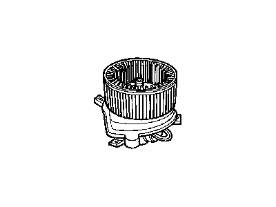 Mopar 4885326AA Motor-Blower With Wheel