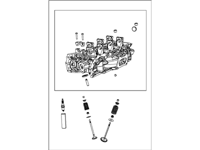 Dodge Journey Cylinder Head - 68141352AE