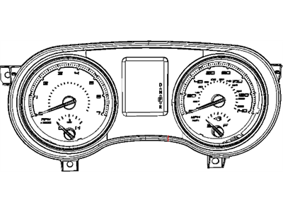 Mopar 56054323AA Cluster-Instrument Panel