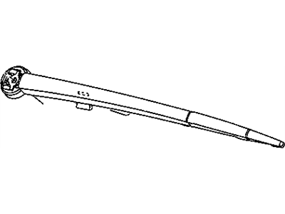 Mopar 5139835AC Blade-Rear WIPER