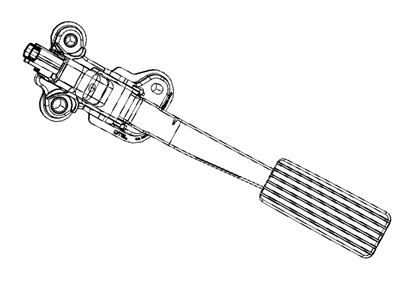 Mopar 4891585AC Pedal-Accelerator