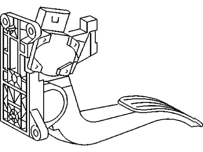 Mopar 5135510AA Pedal-Accelerator