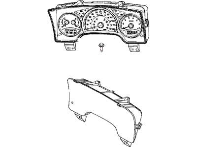 Mopar 5172666AD Cluster