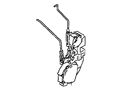 2000 Dodge Avenger Door Latch Assembly - MR199135