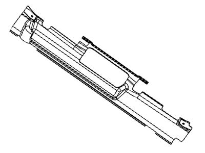 Mopar 55111281AB Seal-Charge Air Cooler