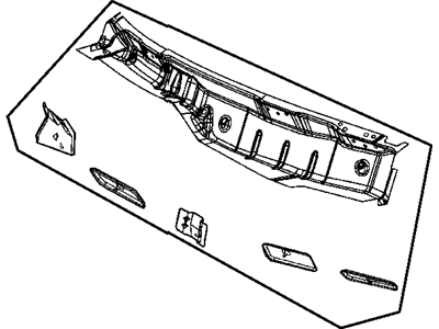 Mopar 4719851AG COWL Panel-COWL And PLENUM