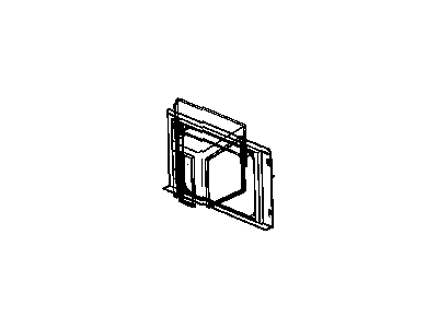 Mopar 4719843AB PLENUM-Fresh Air Inlet