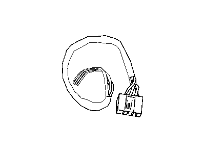 Mopar 68088278AA Wiring Ki-Trailer Tow