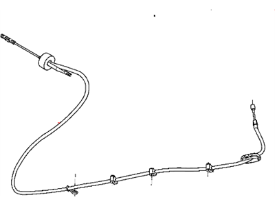 Mopar 4779239AG Cable-Parking Brake