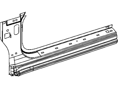 Mopar 4389550AG Panel-SILL