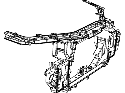 Mopar 5116209AF Panel-Radiator Closure