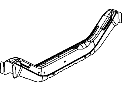 Mopar 5076459AD CROSSMEMBER-Radiator