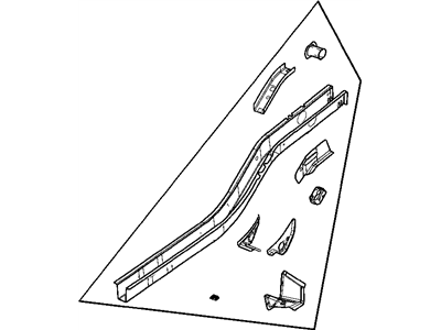 Mopar 5080851AA SILL-Rear