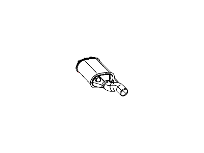 Jeep Patriot Catalytic Converter - 68029398AE