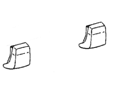 Mopar 4741100 Guard-FACIA Right Rear