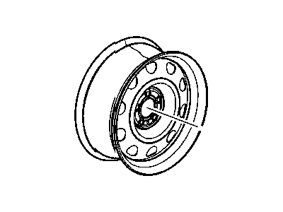 Mopar 4895689AA Spare Wheel
