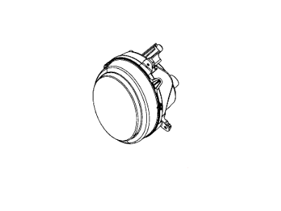 Mopar 5303842AE Headlamp