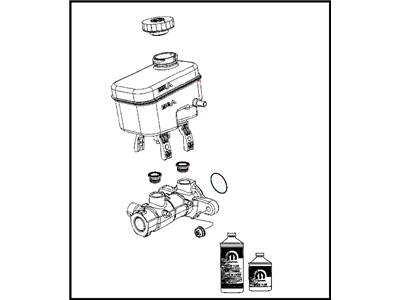 Mopar 68057474AB Brake Master Cylinder