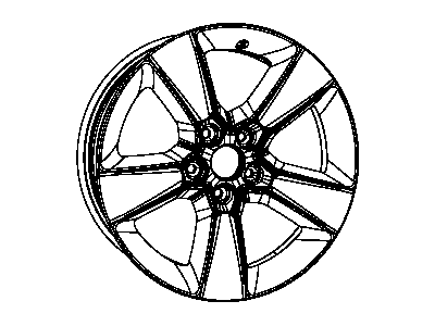 2012 Dodge Charger Spare Wheel - 1LS52GSAAB