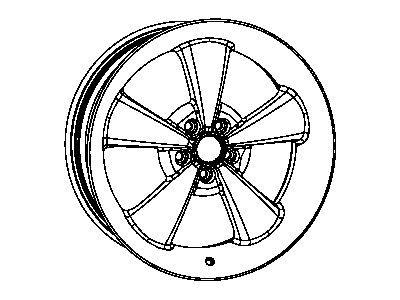 2013 Dodge Challenger Spare Wheel - 68051232AB