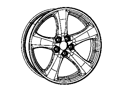 2011 Dodge Charger Spare Wheel - 1UH63DX8AA