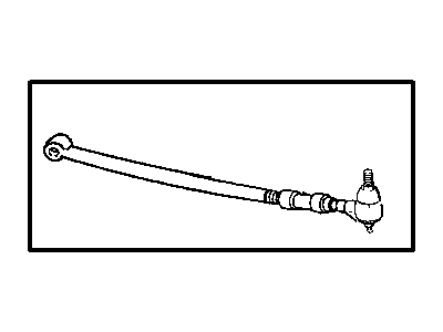 Mopar 52037574 Tie Rod Assembly , Front Suspension