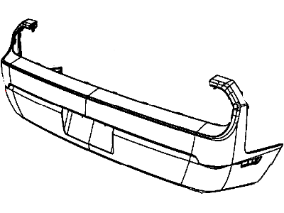 2012 Dodge Challenger Bumper - 68039500AC