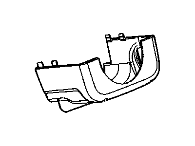 Dodge Steering Column Cover - QH19XDVAB