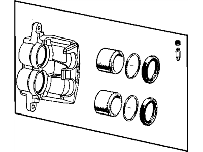 Mopar 5143692AB CALIPER-Disc Brake