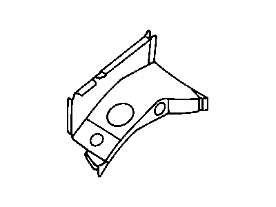 Mopar 4783303AC Panel-Fender Side Shield