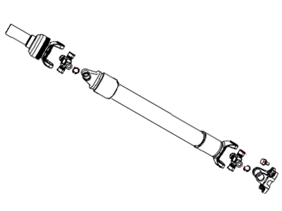 Mopar 52123117AB Rear Drive Shaft