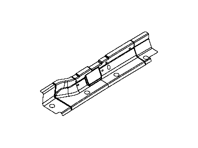 Mopar 4894613AC Rail-Roof Side