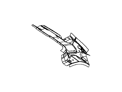 Mopar 5020985AE REINFMNT-D Pillar