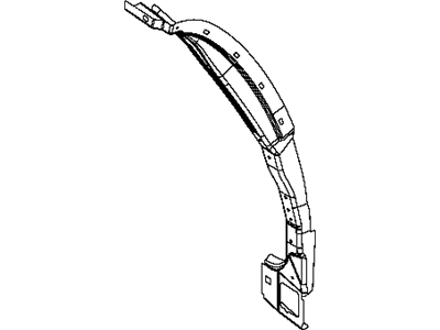 Mopar 4894776AD TROUGH-LIFTGATE Opening