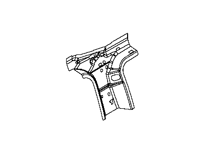 Mopar 5020869AC REINFMNT-C-Pillar