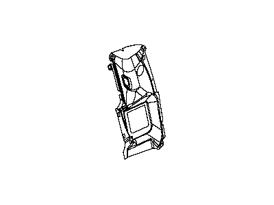 Mopar 4894772AB Extension-Tail Lamp Opening
