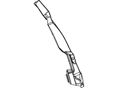 Mopar 5109569AD Extension-D Pillar Lower