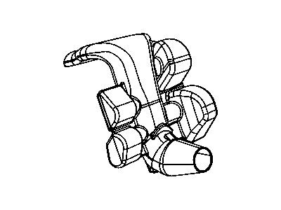 Mopar 4891899AB Fresh Air Duct