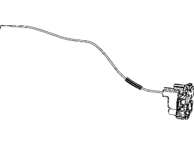 68070027AB Mopar Front Door Latch Illustration 1 of 1