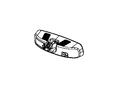 Mopar 4389937AA Inside Rear View Mirror