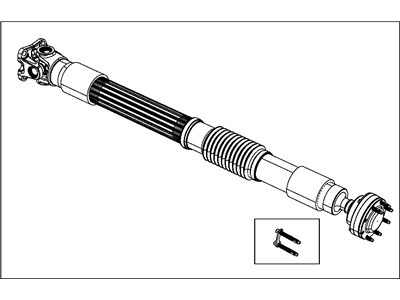 Mopar 52123551AA Front Drive Shaft