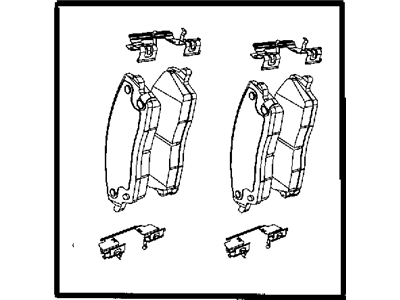 2009 Chrysler 300 Brake Pad - 5174001AA