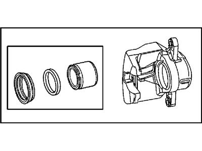 Chrysler 300 Brake Caliper - 5142556AA