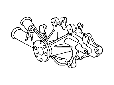 Mopar 5103576AA Water Pump