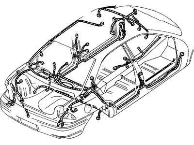 Mopar 4794625AA Wiring-Rear Door