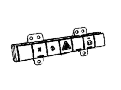 Mopar 4602997AC Switch-5 Gang