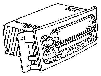 Mopar 5064084AC Radio-AM/FM CD/DVD